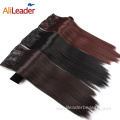 Mixed Color Highlight Clip-In Synthetic Hair Extension